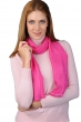 Cachemire et Soie pull femme scarva rose tres soutenu 170x25cm